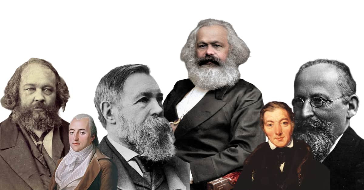 Los principales autores del socialismo
