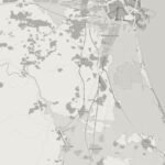 Este mapa muestra las potenciales zonas inundables de una posible dana en valencia